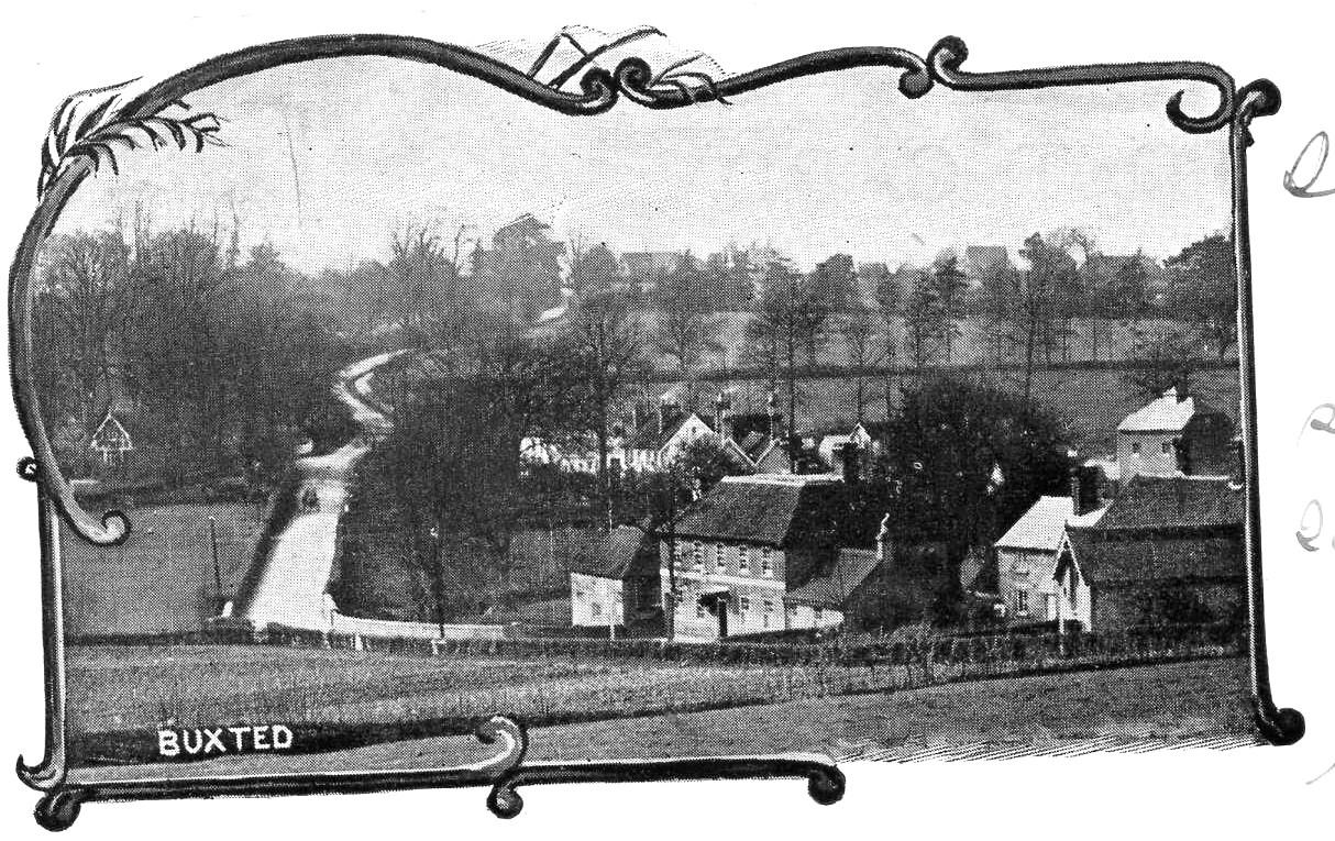 Buxted Village Hill Top View 1903